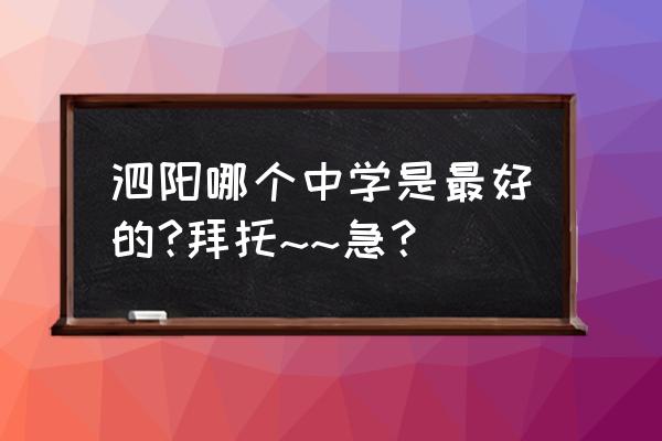 泗阳县实验初级中学初一 泗阳哪个中学是最好的?拜托~~急？